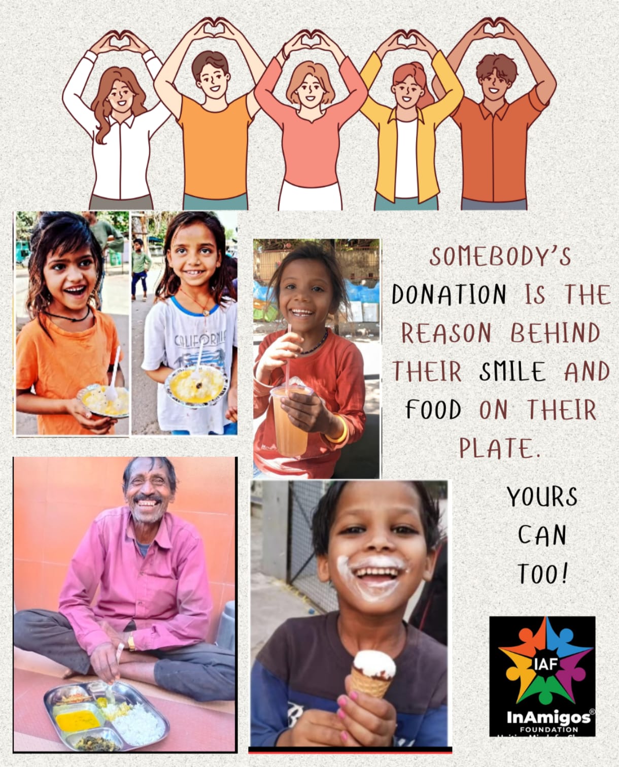 Smiles from our beneficiaries